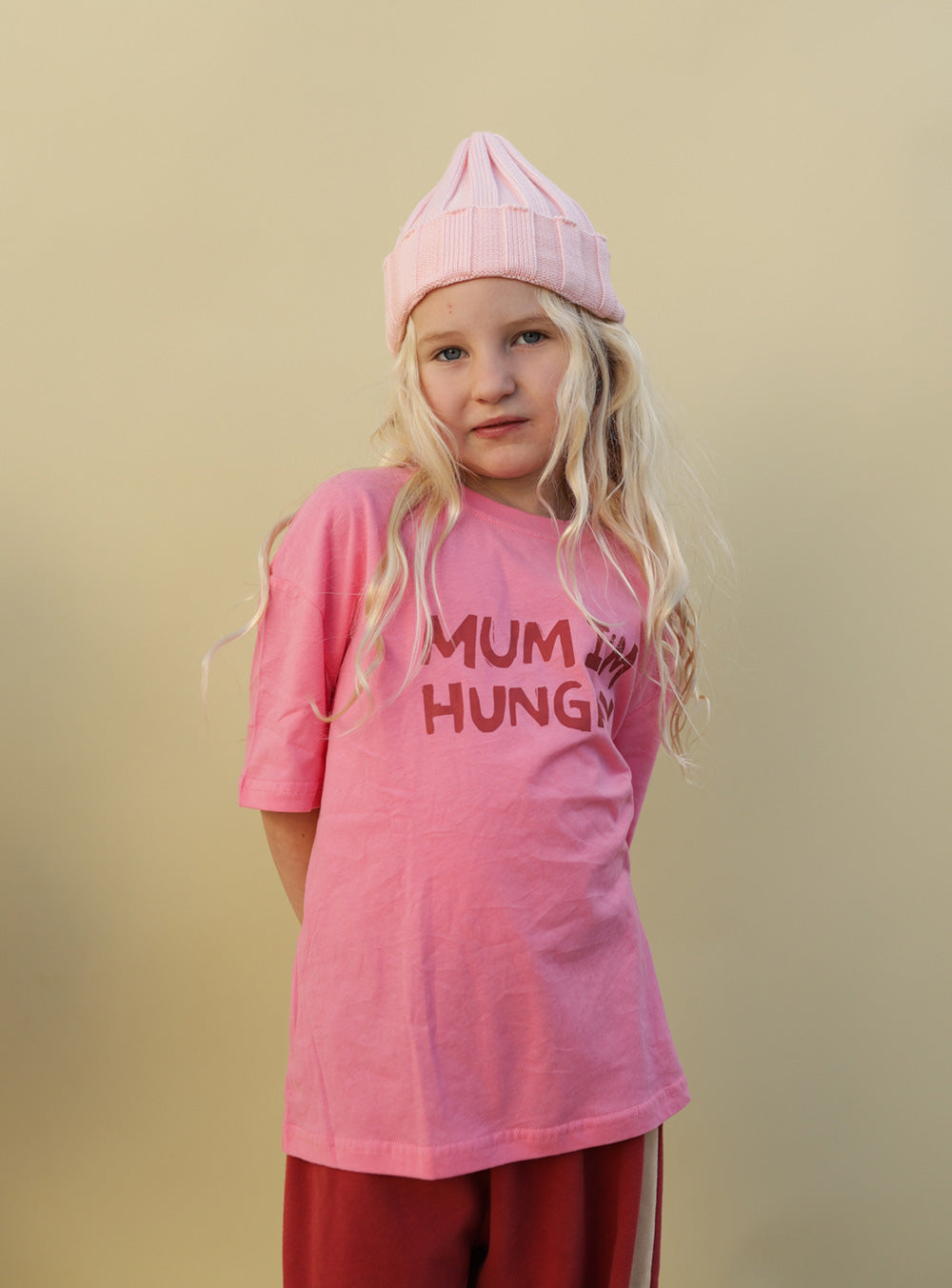 Mum I'm Hungry Pink