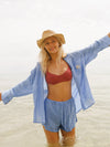 Sky Ramie Shirt